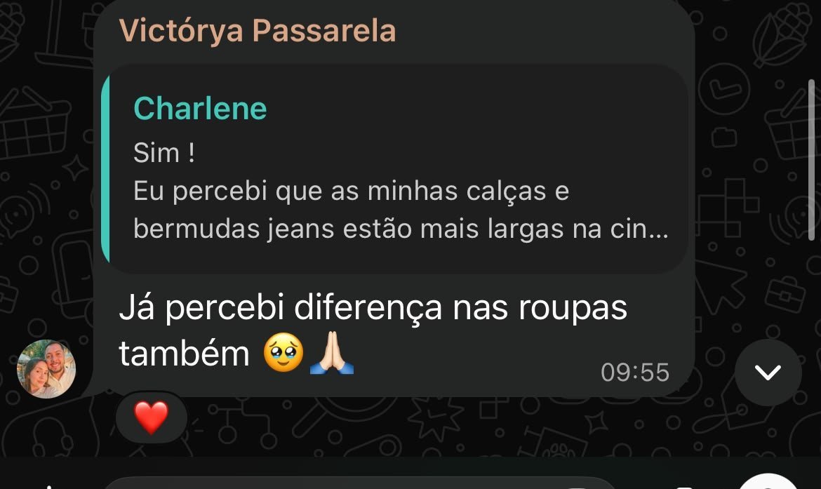 Mensagem real de aluna 4